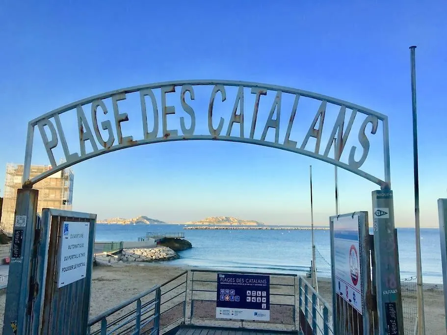 Apartmán Halte Poetique Au Panier 2 Chambres Balcon & Clim Marseille